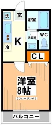 サンパレスの間取り画像