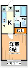 サンパレスの間取り画像