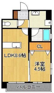 フォルトナの間取り画像