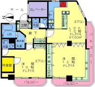 貸マンション 世田谷区桜3丁目の間取り画像