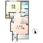 アンジュBの間取り画像