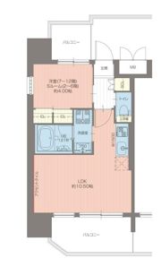 プレジオ都島北通の間取り画像