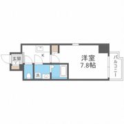 グランカーサ天王寺EASTの間取り画像