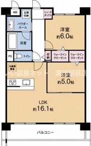 コンフォート上笠の間取り画像