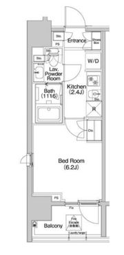 コンフォリア品川EASTの間取り画像