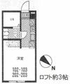 ハーミットクラブハウス追浜B棟の間取り画像