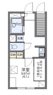 レオパレスコンフォートの間取り画像
