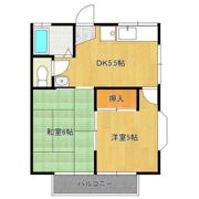 第1グリーンハイツの間取り画像