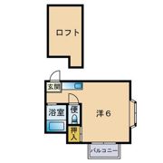 パーマネント天神東の間取り画像