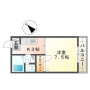 アミハイツの間取り画像