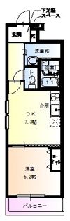 フジパレス瑞光Ⅲ番館の間取り画像
