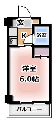 エクセレント忍ヶ丘の間取り画像