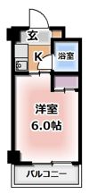 エクセレント忍ヶ丘の間取り画像