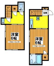 松林コーポの間取り画像