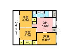 プライマリー穂波の間取り画像