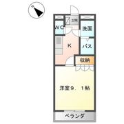 La Floral 参番館の間取り画像