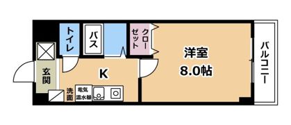 Rooms Oojiの間取り画像