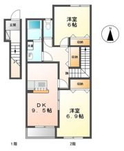 オオハシⅡの間取り画像