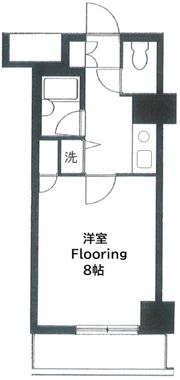 ステラレジデンス横浜の間取り画像