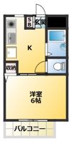 ドミールMの間取り画像