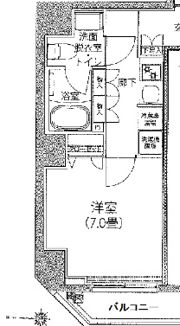 アイルグランディール錦糸町の間取り画像