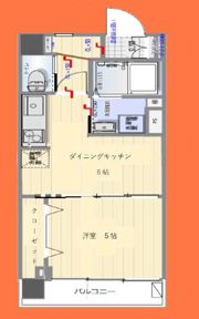 シャンボール南品川の間取り画像