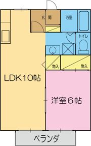 ヴィラージュハイムの間取り画像