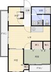 阿部ロイヤルハイツの間取り画像