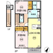 Alivio(ｱﾘﾋﾞｵ)の間取り画像