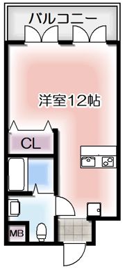 メゾンパティオⅡの間取り画像