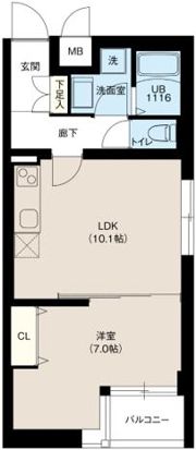 レオーネ成増駅前の間取り画像