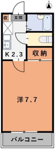 カランドリエ松島の間取り画像