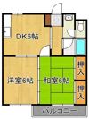 コーポ藤の間取り画像