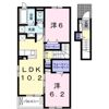 リヴァージュAの間取り画像