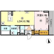 SOLANA翠町の間取り画像