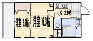 クレア栄町の間取り画像