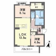 プライムフェルトⅡの間取り画像