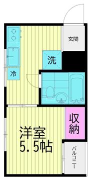 リベラルⅡの間取り画像