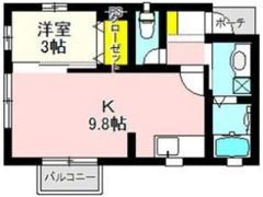 セルシオハイツⅢの間取り画像