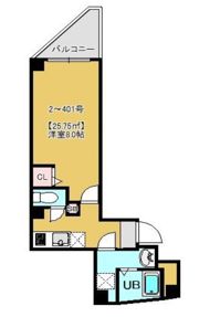 AQUAS Will 浅草の間取り画像