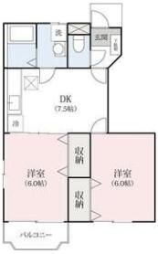シャルマンハイツの間取り画像