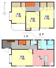 ライフパーク川袋の間取り画像