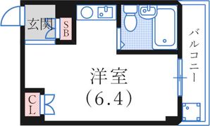 水木通マンションの間取り画像