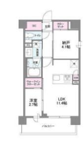 シーズンフラッツ新大阪SOUTHの間取り画像