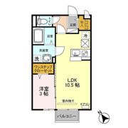 アベイユガーデンの間取り画像