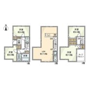 小倉戸建の間取り画像
