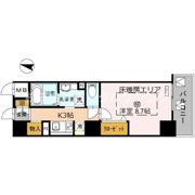 リヴィエール北梅田の間取り画像