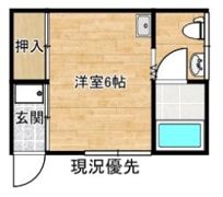 学園台コーポFUKUMAの間取り画像