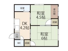 池田アパートの間取り画像