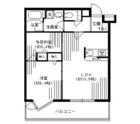 ルミエール妙蓮寺Ⅱの間取り画像